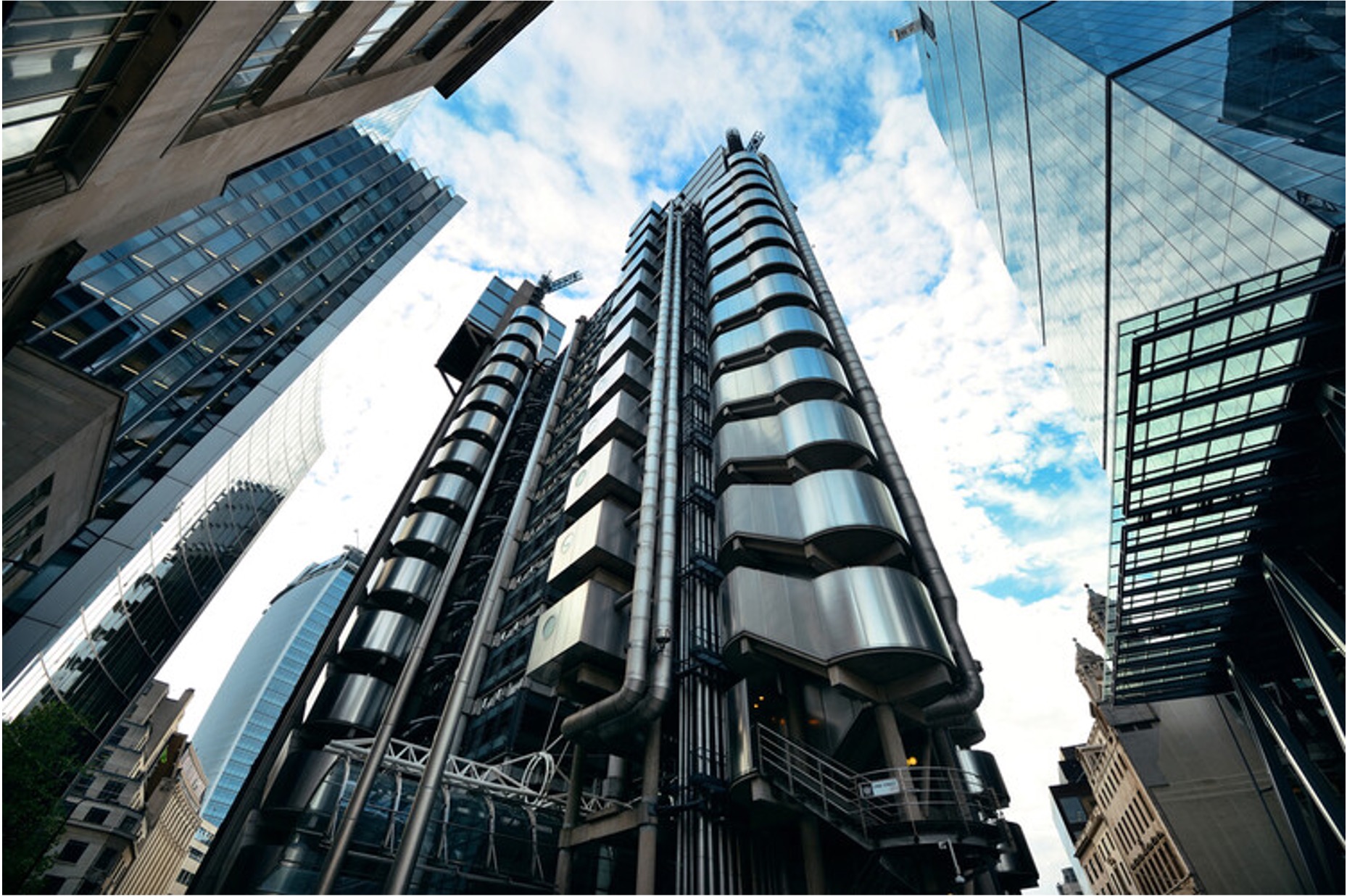 London financial district